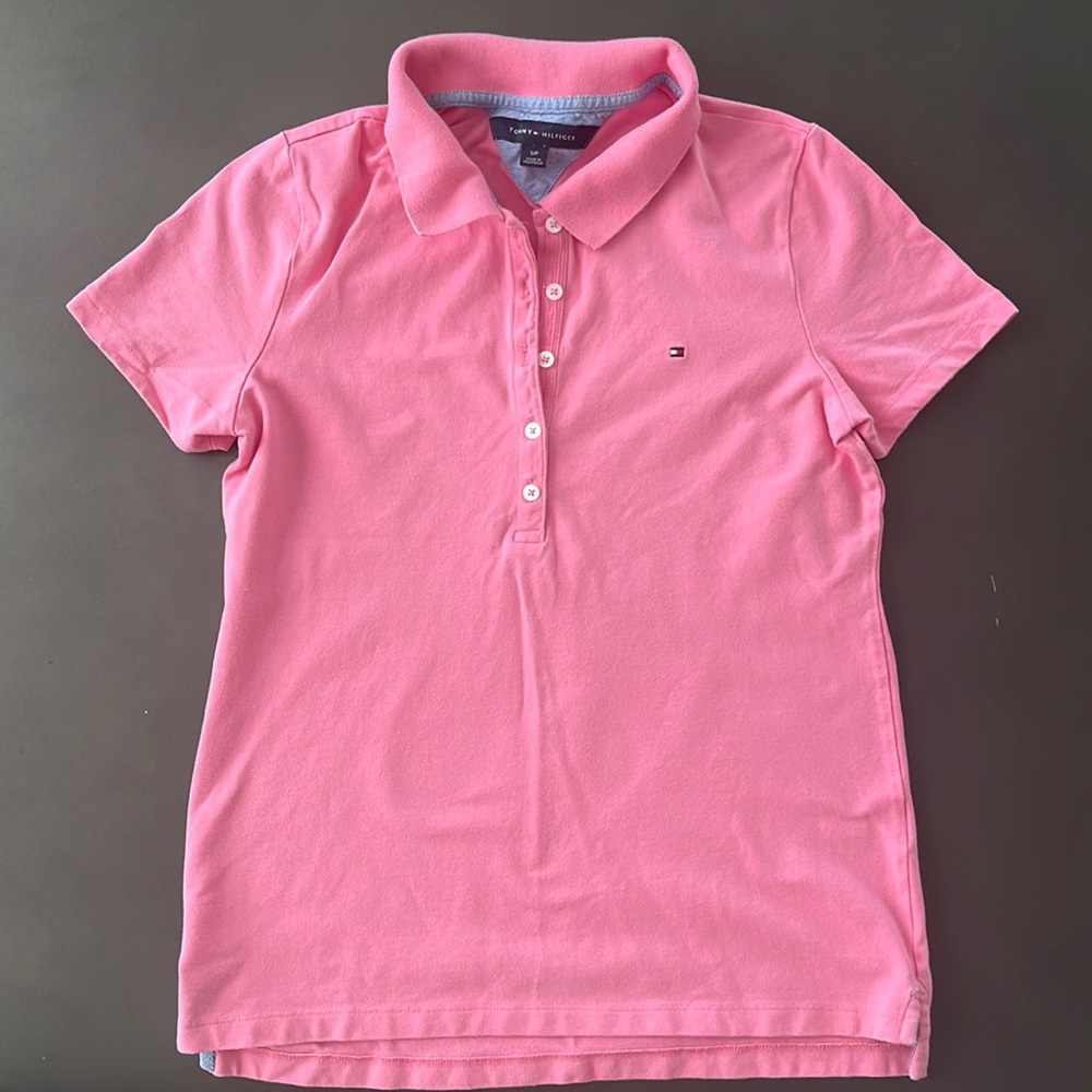Tommy Hilfiger polo pink